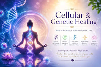 do energetic cellular and genetic healing