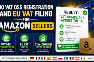 do vat oss registration and eu vat filing for amazon sellers