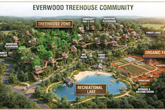 design subdivision plans, neighborhood maps, land use maps and community layouts