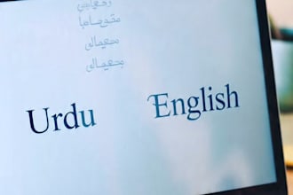 urdu english typing, PDF to word and data entry services