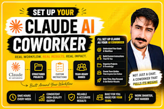 set up your claude ai coworker workflow