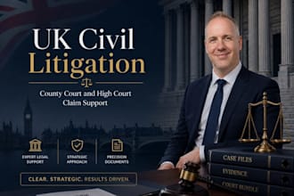 do UK civil litigation support, small claims, mcol, county court and high court