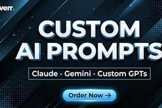 create custom ai prompts for content and business communication