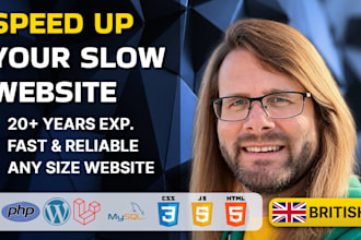 speed up and optimise your website