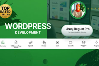 design a responsive wordpress website or redesign your web