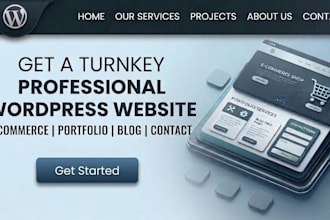 professional turnkey website tailored to your needs