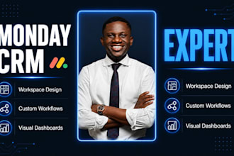 be your monday crm expert for monday com board setup and automation