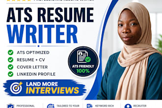 write an ats optimized resume, CV, and cover letter