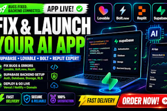 build and deploy your lovable ai saas mvp web app with supabase replit by vercel