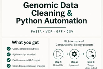 parse, clean, or convert bioinformatics data files