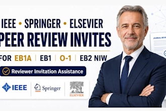 apply as peer reviewer in ieee springer elsevier for eb1 eb1a global talent visa