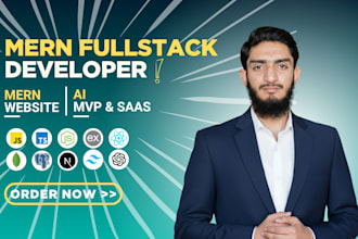 be mern stack or full stack ai developer with ai integrations