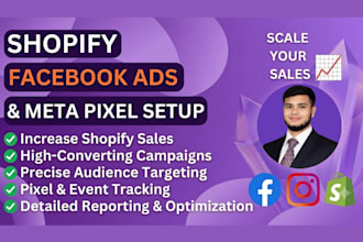setup and optimize your shopify facebook ads