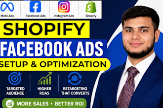 set up and optimize shopify facebook ads campaigns