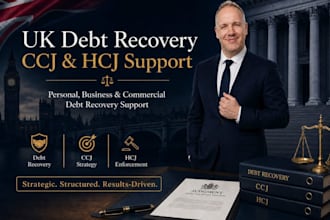 do UK civil debt recovery, ccj and high court enforcement support