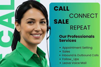 do outbound cold calling, telemarketing and customer outreach