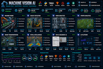develop machine vision, computer vision, opencv python and ai solutions