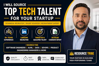 source top software engineers and ai talent for your startup