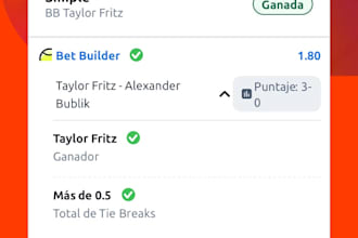 te daré pronósticos deportivos de fútbol, tenis y esports