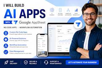 build ai apps with google appsheet vibe coding, workflow automation, no code app