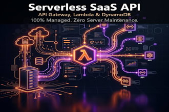 build a highly scalable serverless saas api backend on aws