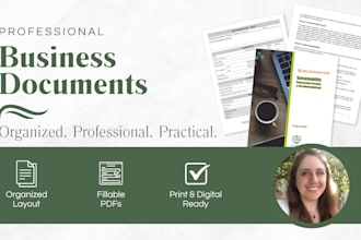 design professional business documents and forms