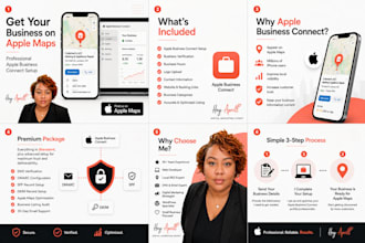 set up apple business connect for your business