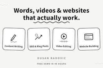 build a fast custom coded website or page for your business