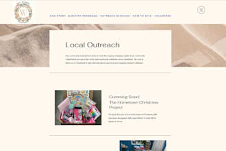 design a professional wix, wordpress, or canva website