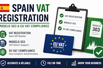 help you with spain vat registration modelo 303 and eu vat compliance