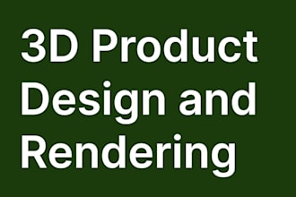 create product modeling and rendering