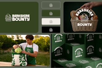 design modern creative logo and brand identity guidelines