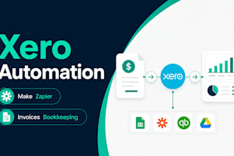 make com xero automation, make com invoice automation