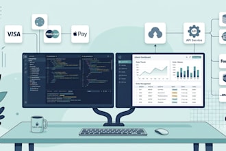 build a scalable laravel web app and rest API