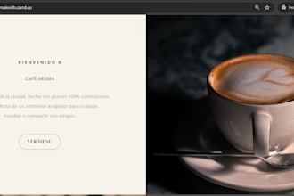 diseñaré una landing page profesional para tu negocio