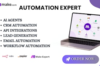 make made com zapier n8n ai integromat automation expert