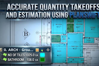 do accurate quantity takeoffs and estimation using planswift