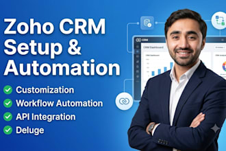 setup, customize and automate zoho CRM for your business