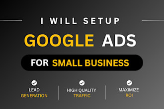 setup google ads for small business
