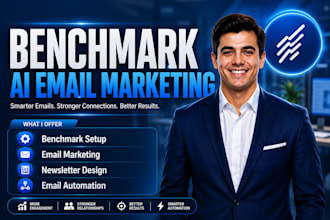 setup benchmark ai email marketing automation campaign newsletter workflow setup