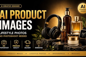 create ai product images and lifestyle photos without photoshoot