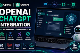 integrate openai chatgpt API into your website or web app