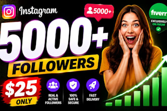 buy 5,000 instagram followers fast