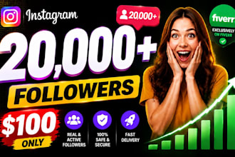 buy 20,000 instagram followers fast