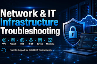 troubleshoot network, VPN, firewall and connectivity issues