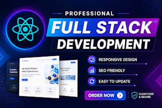 do ai web app, ai software, ai website development as full stack web developer