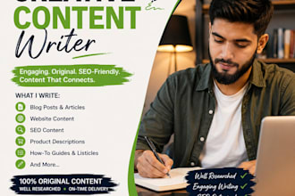 make a creative content for your business
