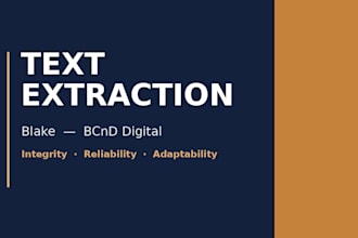 extract text from your PDF or scanned documents using ocr