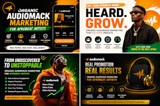 do organic audiomack marketing for afrobeat artists