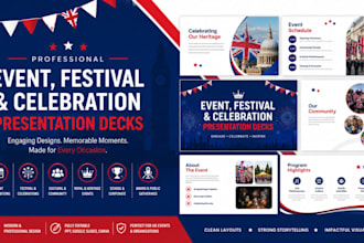 design event, festival and celebration powerpoint presentation decks